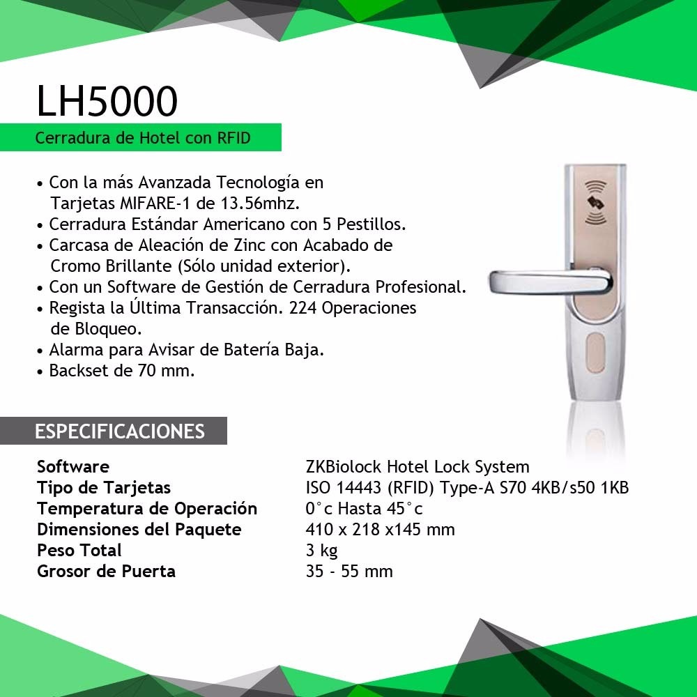 ZKTECO ZK-LH5000/ZK-LH5000I 4