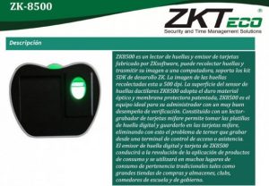 ZKTECO ZK8500R 4